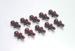 KUGELKOPF ALU 5MM (ROT) Tamiya 53643