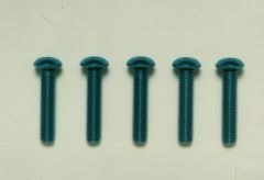 3x14mm Sockelschraube(blau) Tamiya 53769