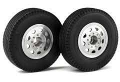 FELGEN (2) HINT. ALU TRUCKS Tamiya 56509