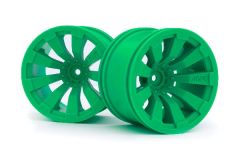 Quantum+ XT 3.2in Wheel (Green/2pcs) MAVERICK 150249