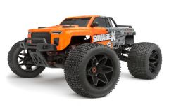 GT-6 Sportcab Painted Truck Body (Orange/Grey) HPI 160105