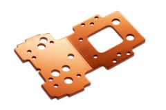 Bulkhead Lower Plate 2.5mm (Flux/Orange) HPI 160143