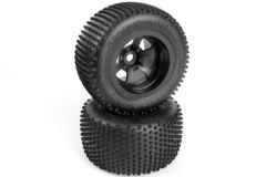 Ground Assault Tire on Scorch Rim Wheel Set HPI 160170