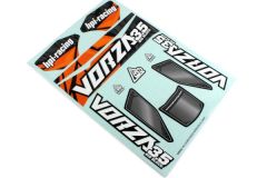 Vorza Buggy Nitro VB-2 Decal Sheet HPI 160432