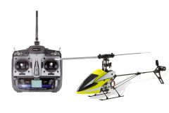 Flybarless 245 Trainer Single Blade V2.0 - 4 Kanal RTF Hubschrauber mit 6S Profi 6-Kanal Sender XciteRC 13004600