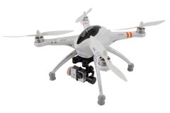 XciteRC Quadrocopter QR X350 Pro RTF - FPV-Drohne mit iLook HD Kamera, 3D-Gimbal, GPS, Akku, Ladegerät und Devo F7 Fernsteuerung mit integriertem Farb