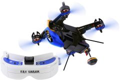 Walkera FPV Racing-Quadrocopter F210 3D RTF - FPV-Drohne mit Sony HD-Kamera, OSD, Videobrille, Akku, Ladegerät und DEVO 7 Fernsteuerung Walkera 150039