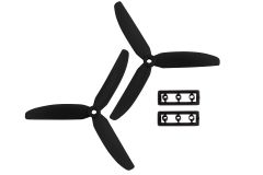 XciteRC 3-Blatt Nylon-Rotoren 5x3 für 250er Race-Copter schwarz (2) XciteRC 17000020