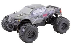 Monster Truck twenty4 MT V2.0 - 4WD RTR Modellauto, silber/schwarze Karosserie XciteRC 30610000