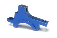 KM-Racing K8 Aluminium Bulkhead unten rechts (blau) KM-Racing 31201046