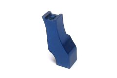 KM-Racing K8 Aluminium Bulkheadstütze unten links (blau) KM-Racing 31201050