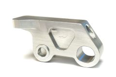 KM-Racing K8 Aluminiumhalter für Messer-Stabilisator rechts (silber) KM-Racing 31201057