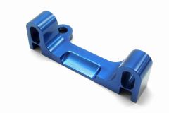 KM-Racing H-K1 Aluminium Querlenkerhalter hinten unten vorne (blau) KM-Racing 31301068