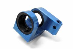 KM-Racing H-K1 MV Aluminium Mittelwellen-Bock inkl. Lagerbuchse (blau) KM-Racing 31301084