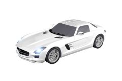 Teknotoys Mercedes-Benz SLS weiß Slot-Car 1:43 Teknotoys 39001001