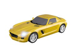 Teknotoys Mercedes-Benz SLS gelb Slot-Car 1:43 Teknotoys 39001022