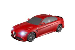 Teknotoys Alfa Romeo Giulia rot Slot-Car 1:43 Teknotoys 39001024