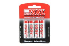 energyXXL Mignon Batterien Typ AA Super Alkaline 1,5V 4 Stück energyXXL 56100000