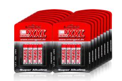 energyXXL Micro Batterien Typ AAA Super Alkaline 1,5V 120 Stück energyXXL 56101004