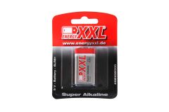 energyXXL Batterie 9V Typ 6LR61 Super Alkaline 1 Stück energyXXL 56102000