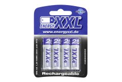 energyXXL Mignon Akkus 2500 mAh RTU Typ AA 1,2V 4 Stück energyXXL 56200000