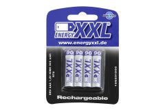 energyXXL Micro Akkus 900 mAh RTU TYP AAA 1,2V 4 Stück energyXXL 56201000