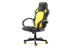 MOMO Design Gaming Chair Bürostuhl Chefsessel GC-002 mit Bluetooth Sound gelb/schwarz MOMO-Design 83000013