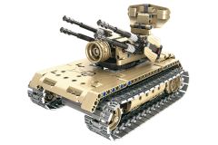 Teknotoys Active Bricks RC Flugabwehrpanzer - Konstruktionsbaukasten mit Fernsteuerung Teknotoys 85000021