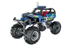 Teknotoys Active Bricks Pullback Off-Road Fahrzeug blau Teknotoys 85000062