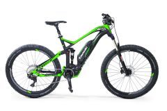 KAWASAKI KSX 8.0 Full Suspension Mountain Bike 27.5+ SHIMANO STEPS 8000 grün Kawasaki 87000200