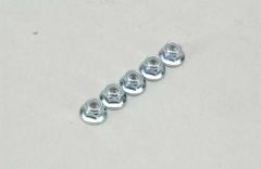 Stopmutter - m. Flansch 3mm (Pk5) XTM