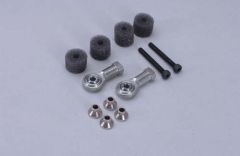 Alu Kugelpfanne (Pk2)4mm links Gewi XTM