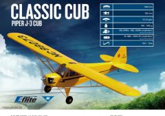 E-flite Piper J-3 Cub 450 ARF Horizon EFL3010