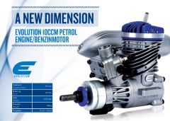 Evolution 10GX Benzin-Flugmotor 10cc Horizon EVOE10GX