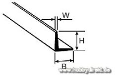 AFS-1 Winkelprofil 1,2x1,2x250mm (10) Krick 190501