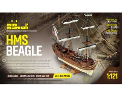 HMS Beagle Bausatz 1:121 Mini Krick 21803