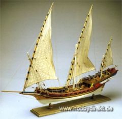 Sciabecco Piratenschiff 1753 Baukasten Krick 25027