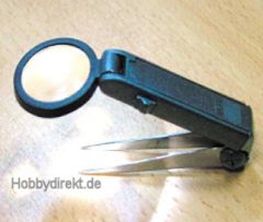 Pinzette mit LED Beleuchtung Krick 430428