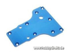 Getriebeschutzplatte Aluminium blau Krick 613893