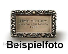 Messingschild Agamemnon HMS Krick 64202