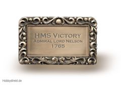 Messingschild Victory H.M.S. Krick 64372