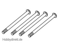 Querlenkerschrauben unten lang (4) Krick 646053