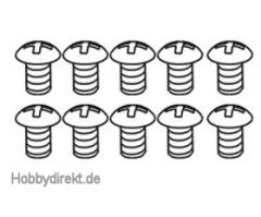 Linsenkopfschraube M2,6x6 mm (10) Krick 646071