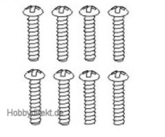 Linsenkopfschraube 2,6x14 mm selbstschneidend (8) Krick 646079