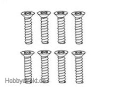 Senkkopfschraube 2,6x10 mm selbstschneidend (8) Krick 646081