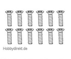 Senkkopfschraube 2,6x8 mm selbstschneidend (12) Krick 646082