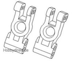 Achsschenkel hinten Aluminium (2) Krick 646131