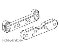 Hintere Querlenkerstiftehalterung Aluminium (2) Krick 646134