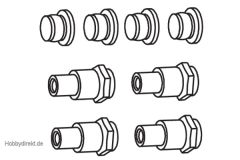 Stoßdämpferbefestigungshülsen Krick 648007