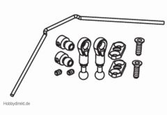 Stabisatz hinten kpl Krick 648043